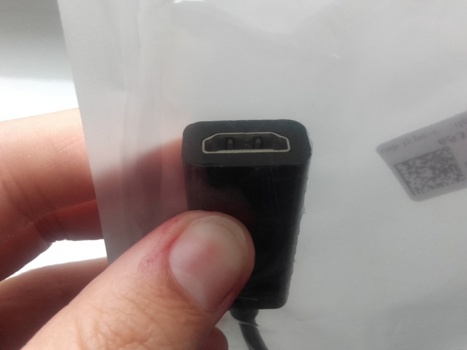 Adapter przejściówka z USB-C na HDMI, smartfon-TV, laptop-TV, obraz US